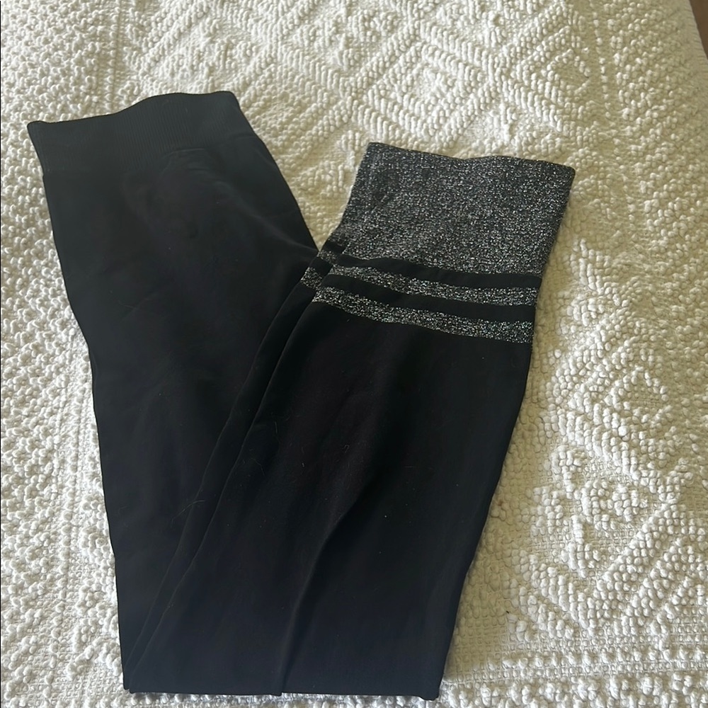 Black and Gray Leggings